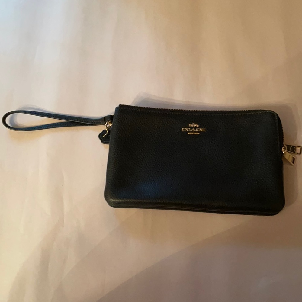 Black coach wallet